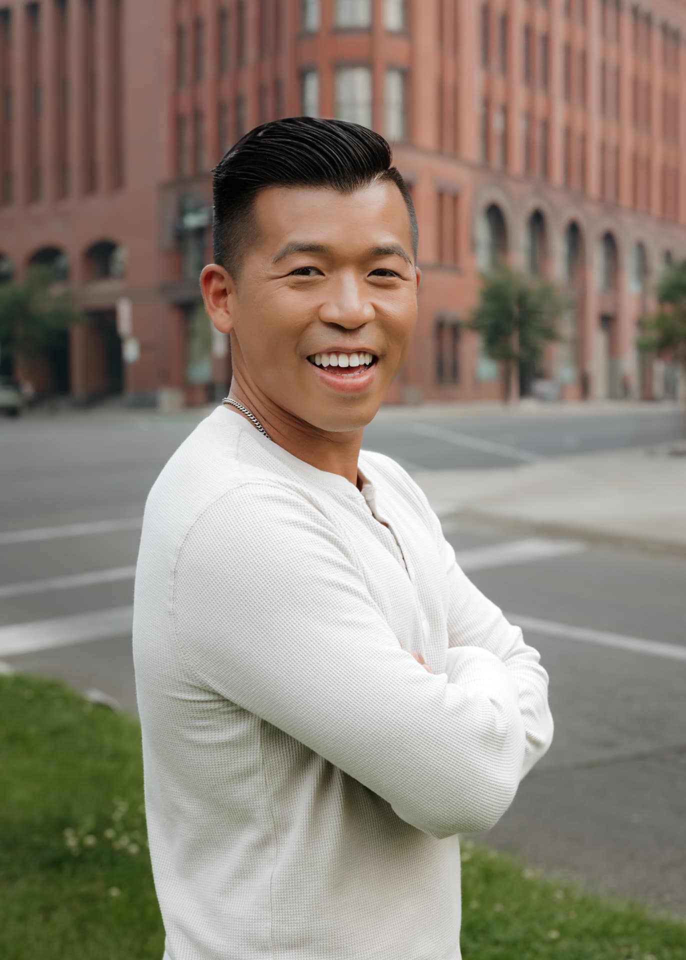 Portrait of community leader Tim Pham