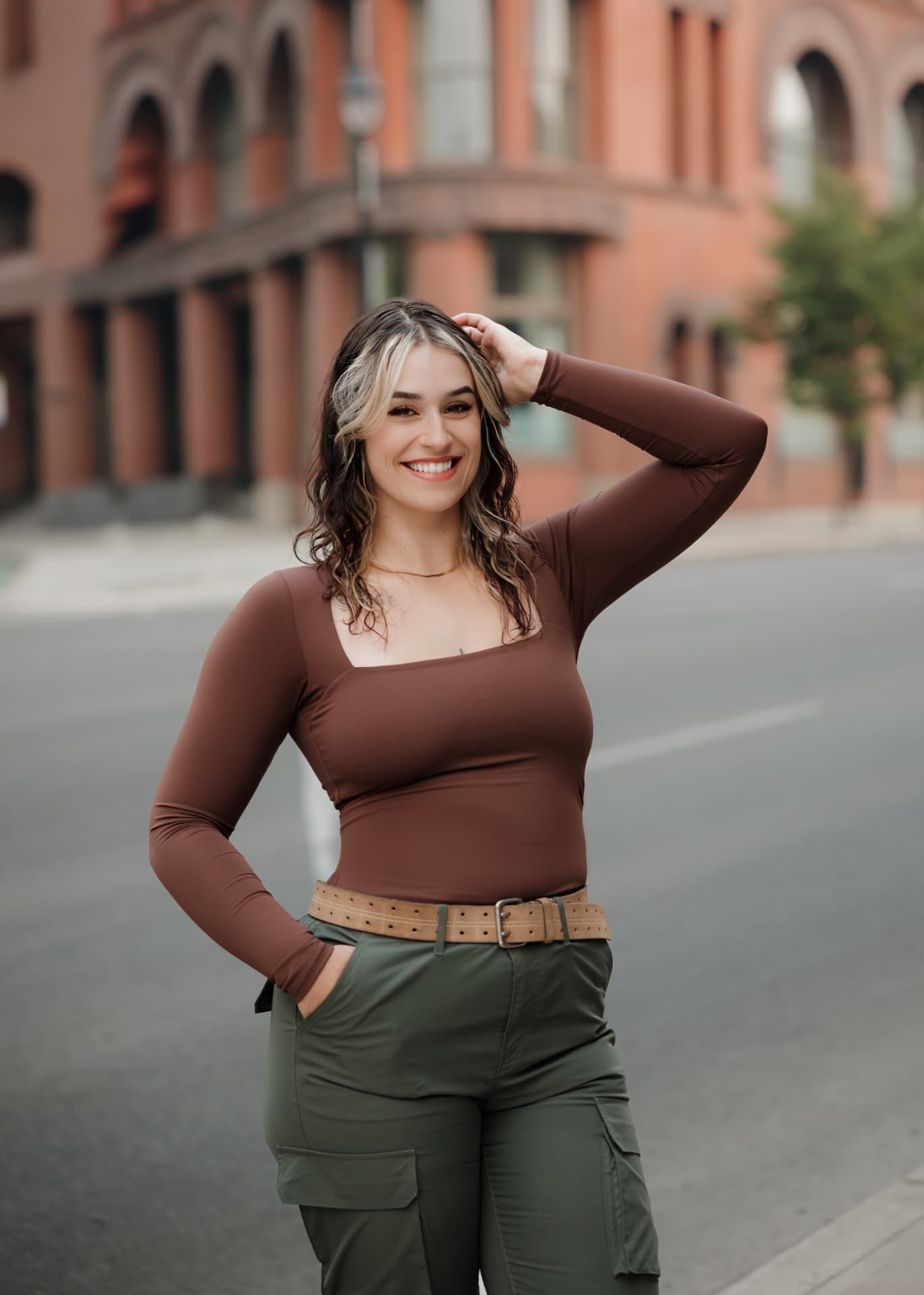 Portrait of professional dancer Arianna Lema