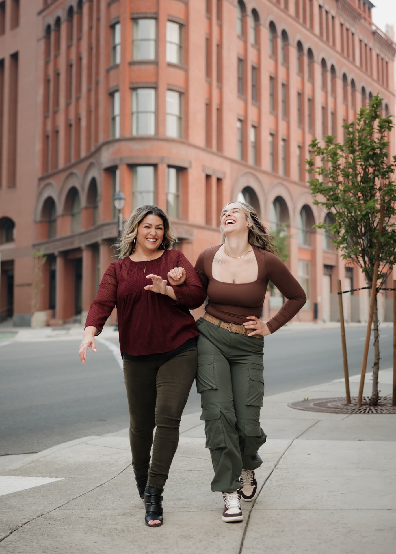 Partnership photo of Jennifer Vigil and Arianna Lema