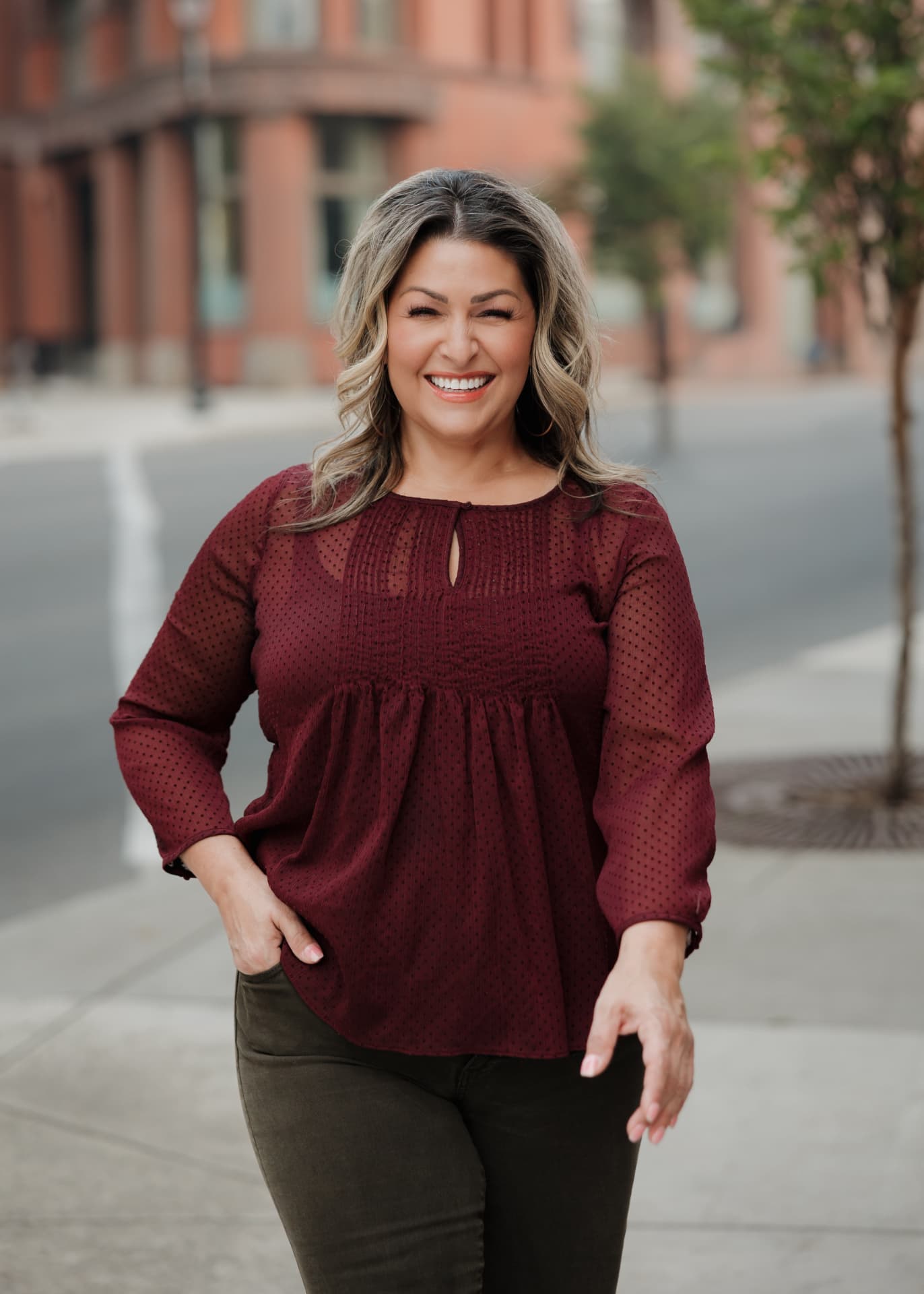 Portrait of community leader Jennifer Vigil